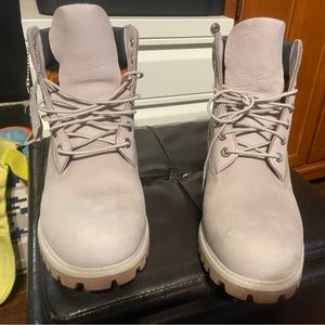 Blue Timberland Boots